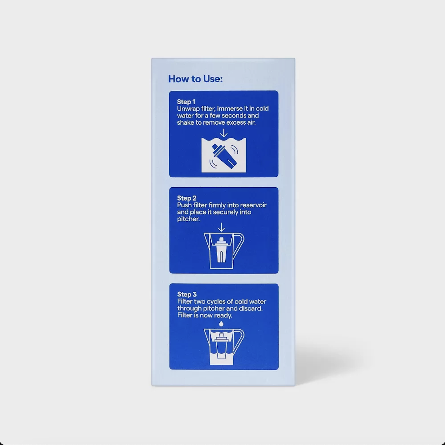 Target packaging side panel how to use