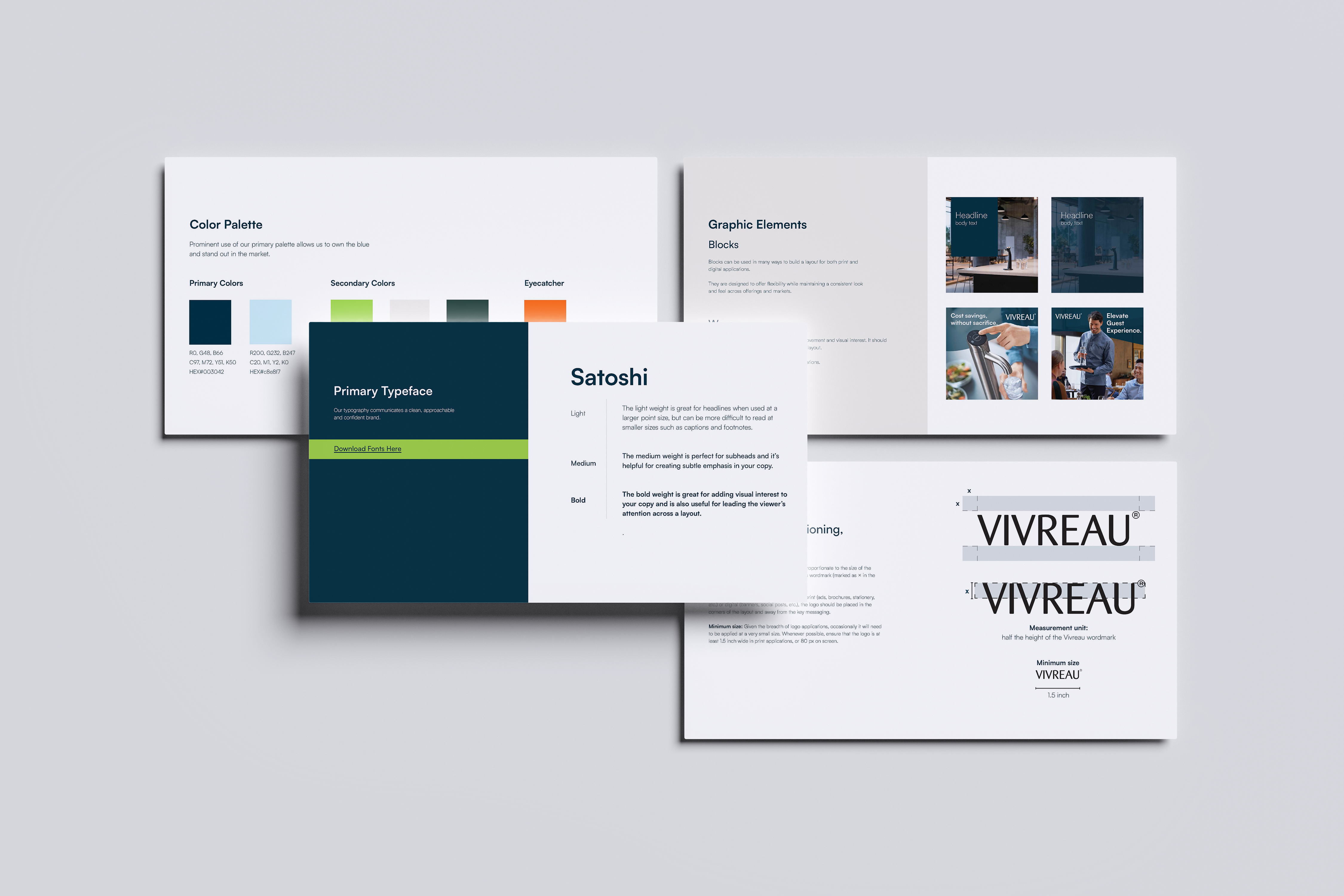 Vivreau brand guideline