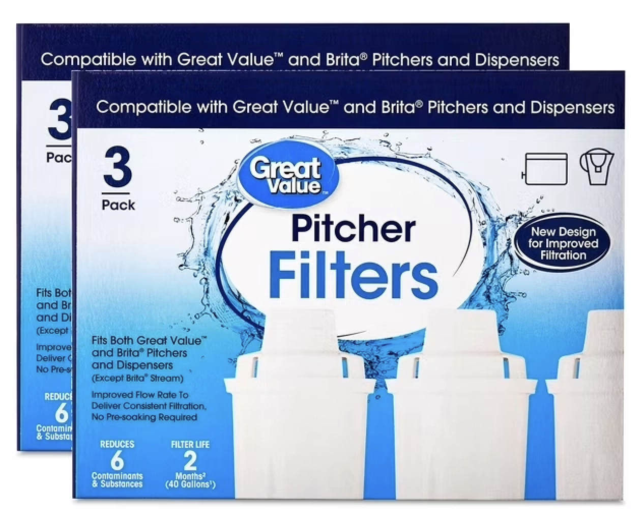 Previous Great Value packaging